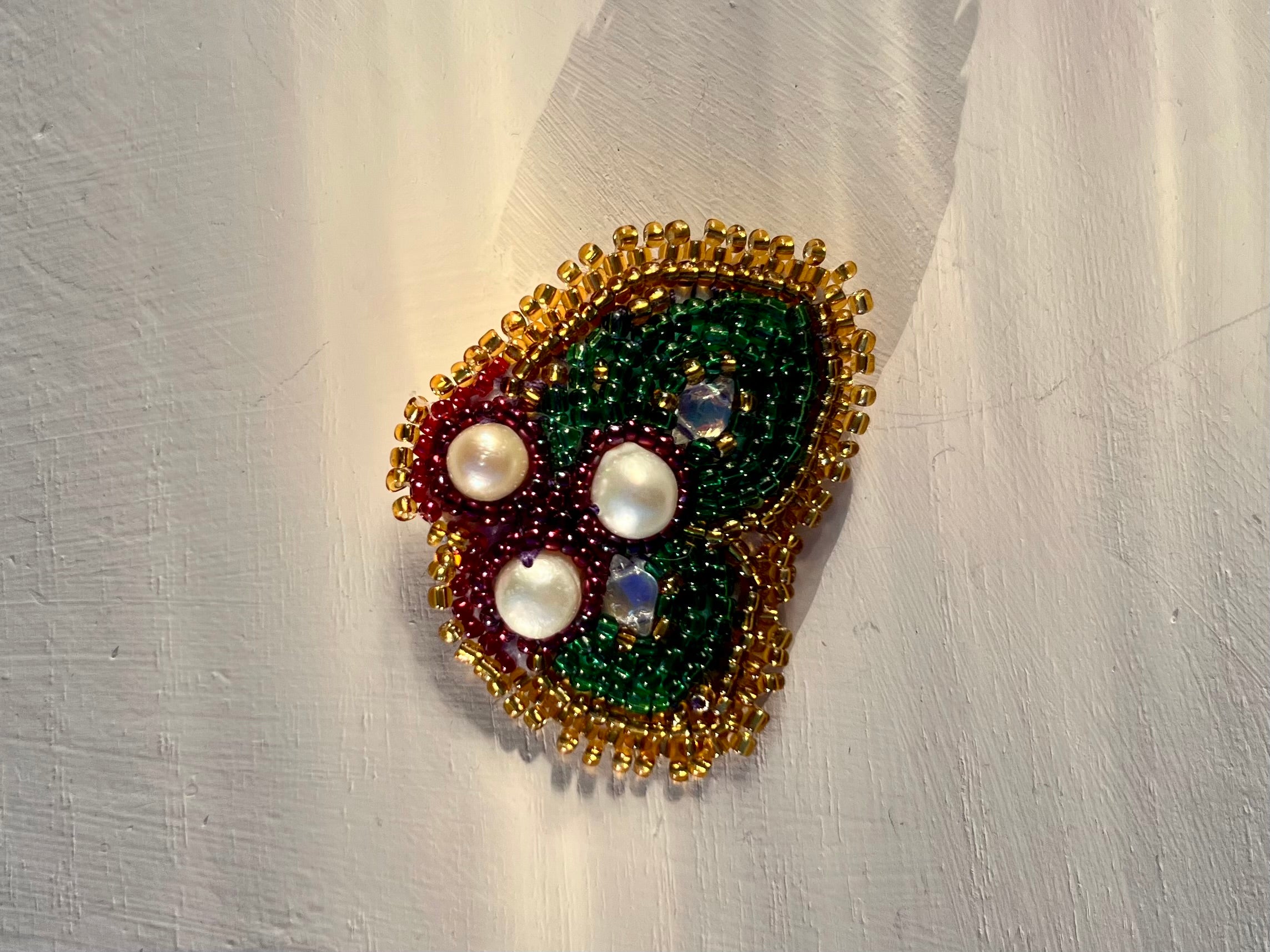 Pearl Berry Broach