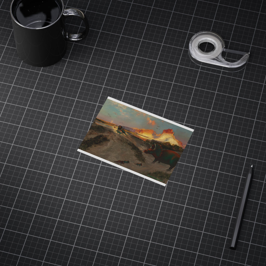 Triceratops Creek (Print)