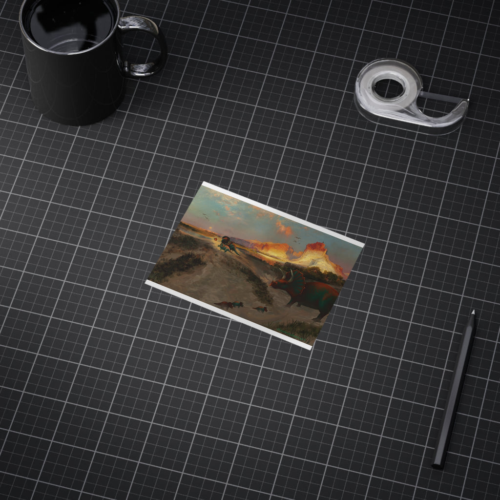 Triceratops Creek (Print)