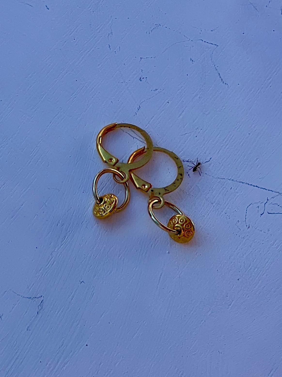 Dainty Gold Drop Earrings