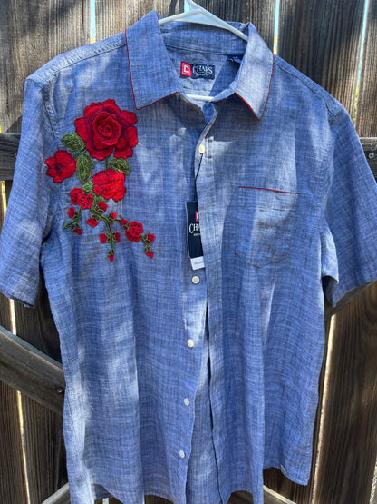 Mens Ribbon Shirt - Large