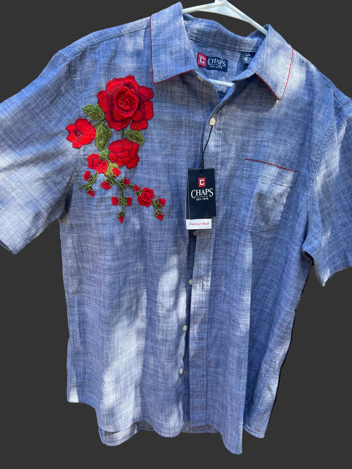 Mens Ribbon Shirt - Large