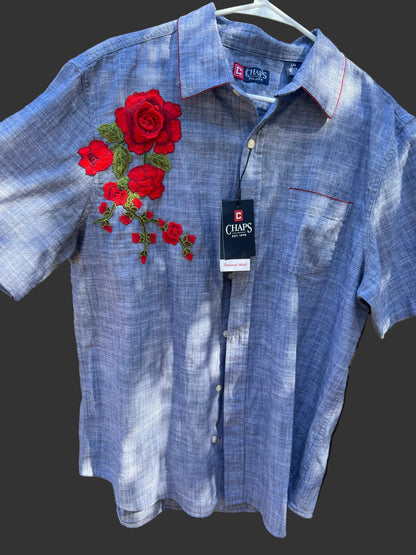 Mens Ribbon Shirt - Large